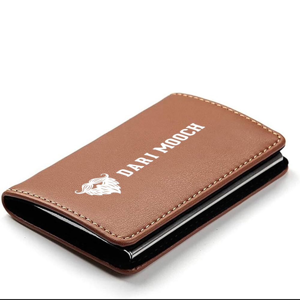 Custom Leather Card Holder