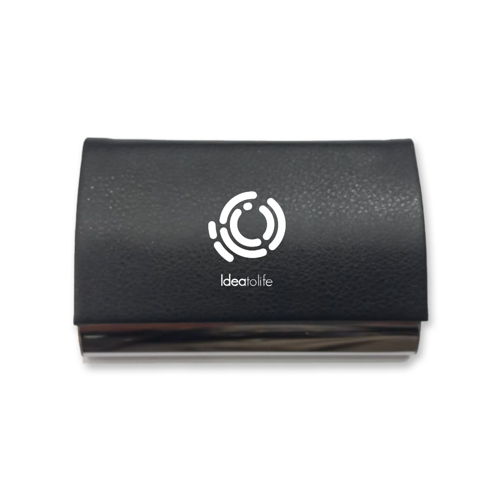 Personalized Leather Card Holder