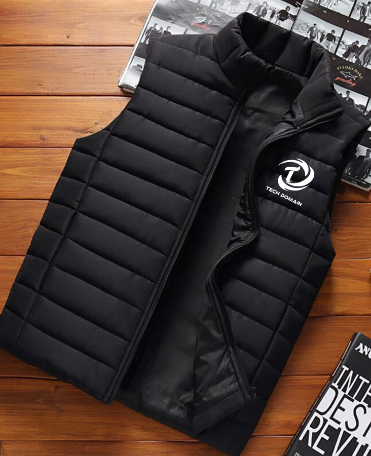 Sleeveless Bomber Jacket
