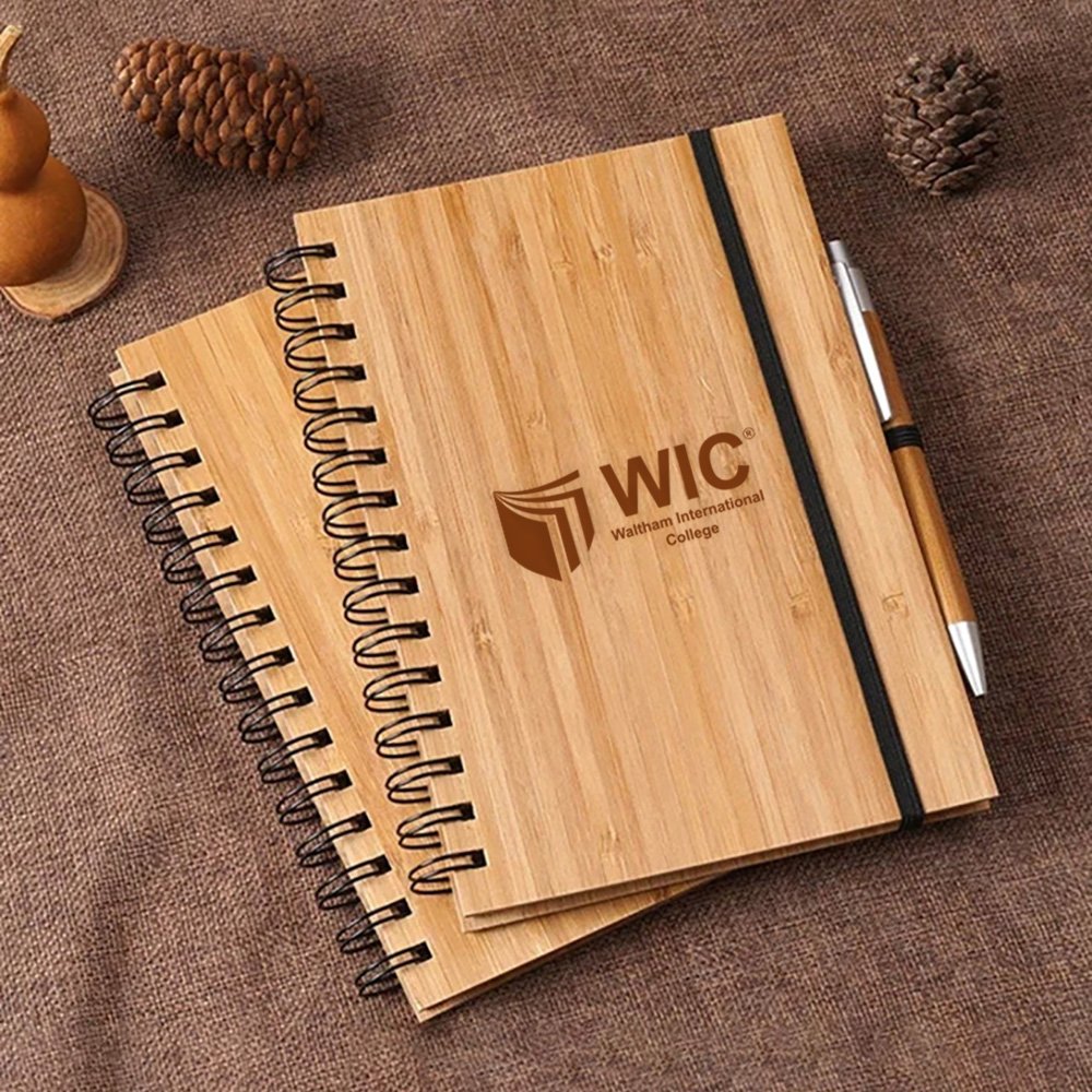 Wooden Cover Custom Diary