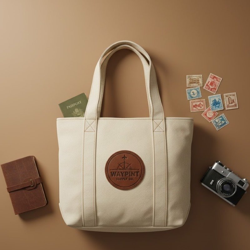 Accessory keeper canvas bag