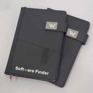 Custom Printed Leather Diary
