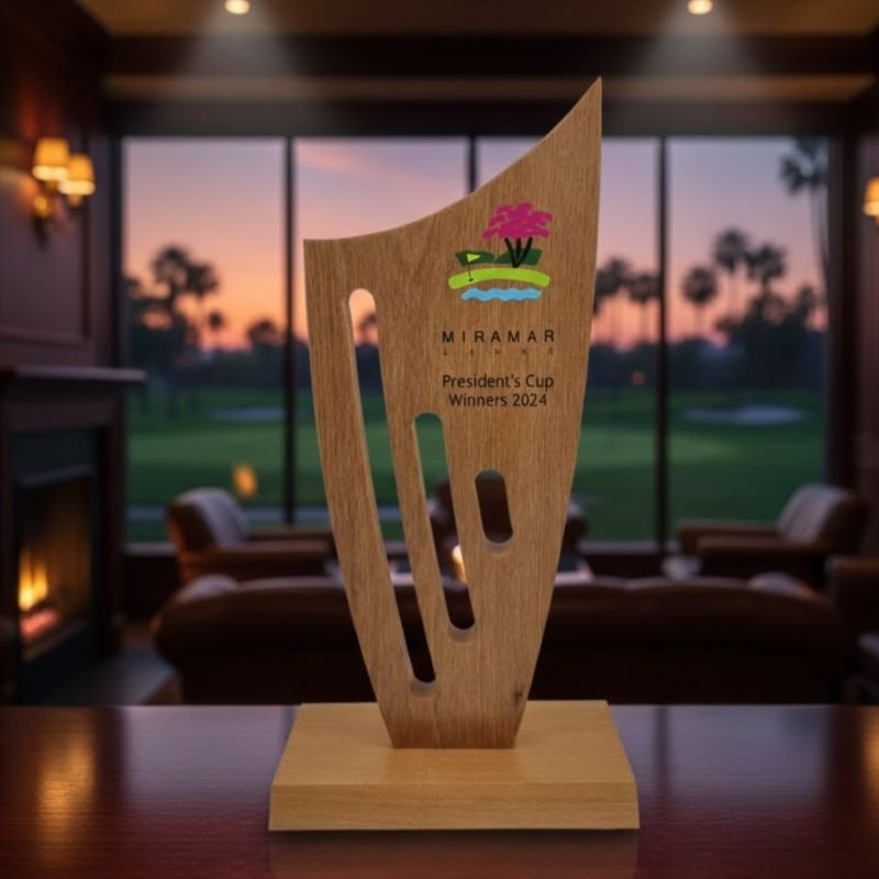 Custom Wooden Award