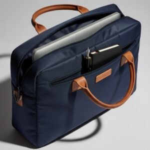 Double Zip Laptop Bag