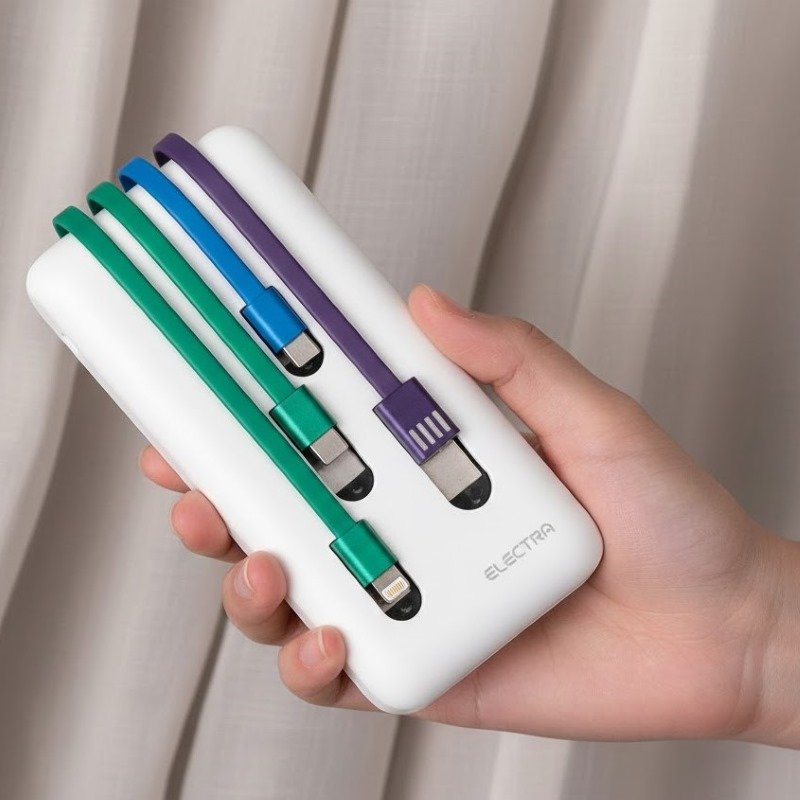 Multi Cable power bank