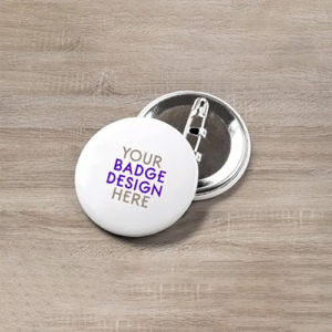 Round Pin Badge