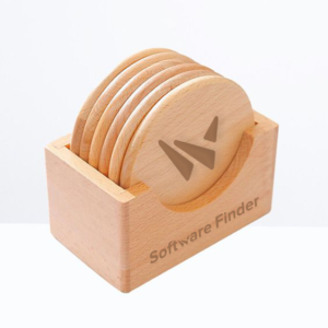 Wooden Engraved Coaster set